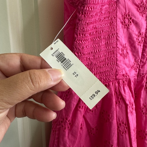 NWT Old Navy Women’s Hot Pink Dress XS Petite - Picture 6 of 12